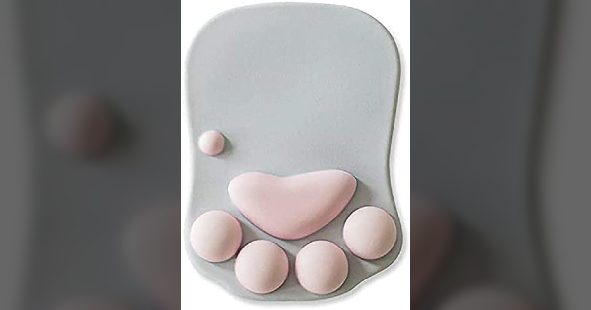 Gaming Mouse Pad XXL Extended Anime Mouse Pad 31.5x15.7inch, Large Cute Kawaii Big Computer Mouse Mat Desk Pad With Non-Slip Rubber Base And Stitched Edge For Home Office-Black Cat