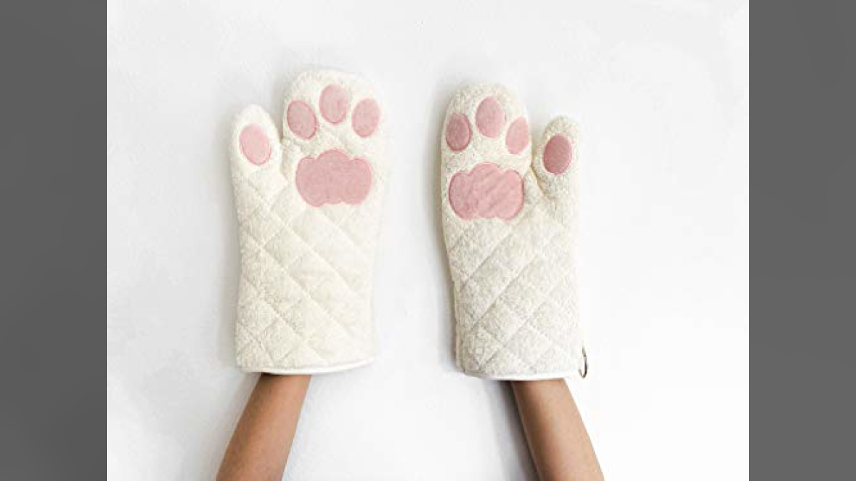 Funny Oven Mitts Kitchen Accessories Cute Cooking Baking Heat Resistant  Kawaii Cat Glove, Gifts For Cat Lover - Temu Republic of Korea